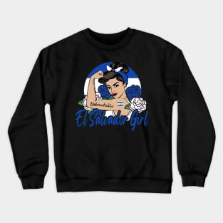 El Salvador Girl Crewneck Sweatshirt